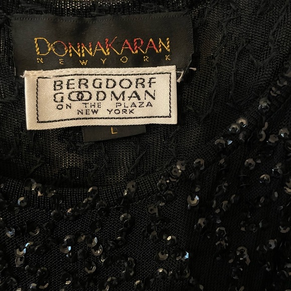 Donna Karan Sequin Tank -L , NWOT - Picture 6 of 6